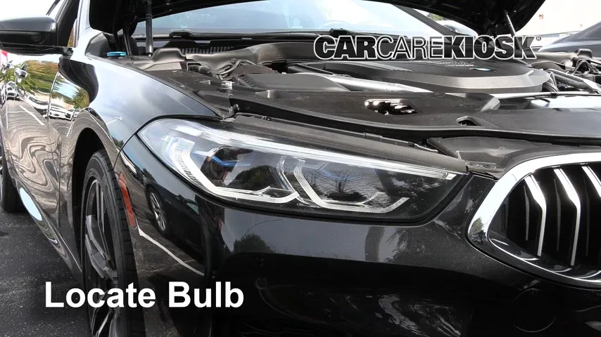 2020 BMW 840i xDrive Gran Coupe 3.0L 6 Cyl. Turbo Éclairage Feux de route (remplacer l'ampoule)